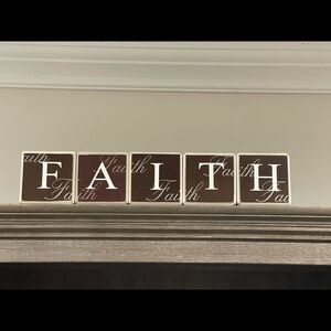 FAITH Decorative blocks